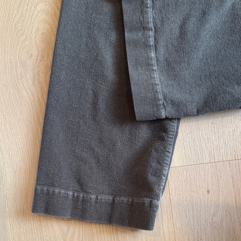 Organic Stretch Corduroy Cropped Wide Leg Pants size 6 - Picture 6 of 7